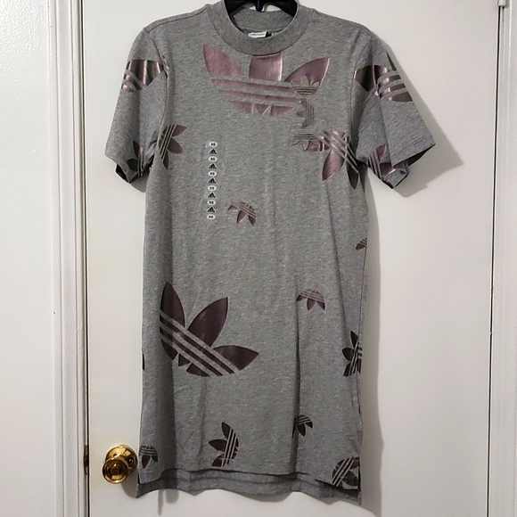 adidas | Dresses | Adidas Large Logo Dress | Poshmark